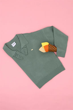 Мятный свитер для девочки Неожиданная скидка в корзине