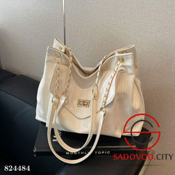 Сумка-тоут женская с декоративной цепью - Bruno фото 5