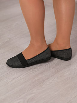 Слипоны темно-серые