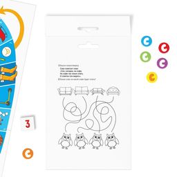 Нейрологопедическая игра-бродилка Путешествие со звуком С, 4+ - Лас играс фото 3