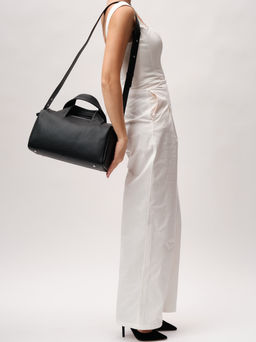 Кожаная сумка Bowling DBR 31378 черный фото 11