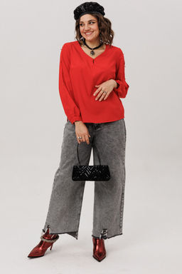 Блуза ANELLI 1802-Р тот самый красный