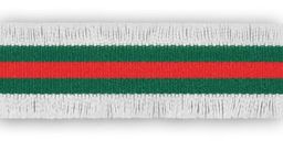 Gamma тесьма с бахромой DTB-28G 28 мм 10 м  0.5 м