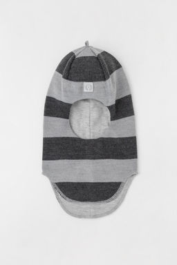 Crockid _ КВ 20384/тем.серый меланж,св.серый меланж шапка-шлем дет