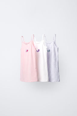 5-12 A?OS/ PACK TRES CAMISETAS KPOP DEMON HUNTERS NETFLIX / Multicolor