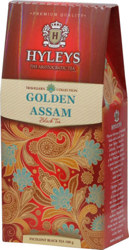 HYLEYS. Travel Collection. Golden Assam 100 гр. карт.пачка
