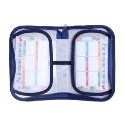 Пенал школьный, 1 секция, 13×21×4 см «Бульдожка»