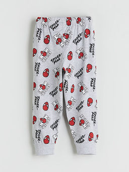 Beli Lastikli Spider-Man Bask?l? Erkek ?ocuk Pijama Alt