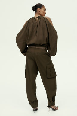 Pantal?n cargo con perneras barrel - H&m фото 6