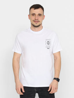 CRB wear/FSSM 60230-20 Футболка мужская,белый/Ex.Cherubino
