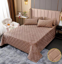 Покрывало Велюровое Н 150х210 Капучино