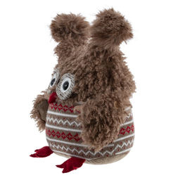 Игрушка набивная "Сова", L20 W12 H21 см