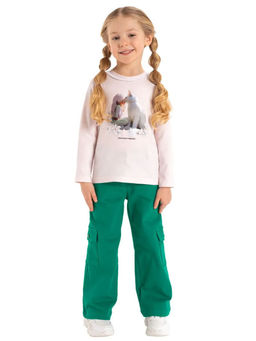 Лонгслив дев. О66625 - Карамелли фото 5