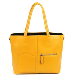 Женская сумка шоппер из эко кожи 8333-836 Елоу - Cidirro фото 2