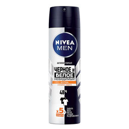 NIVEA део-спрей Муж 150мл Черное и Белое Невидимый Extra