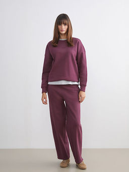 Nak??l? Oversize Kad?n Kal?n Sweatshirt