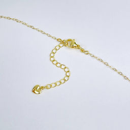 Кулон на цепочке из Говлита 45 см +