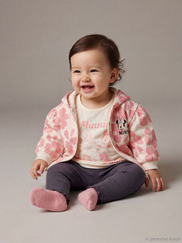 Minnie Mouse Bask?l? K?z Bebek Tak?m