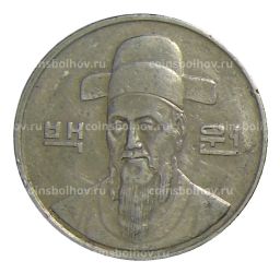 100 вон 1991 года Южная Корея
