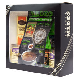Кофе натуральный Подарочный набор Ethiopia Mokka Tippi со сладостями 410 г - Madeo фото 2