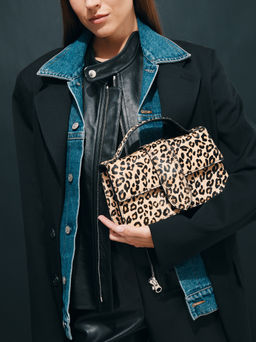 Женская сумка с ручками TENDANCE Артикул 4161153, леопардовый принт  фото 6