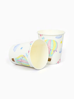 Цена за 12 шт. Стакан одноразовый бумажный «Воздушный шар», 250 мл