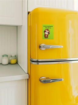 Кристальная (алмазная) мозаика ФРЕЯ ALVM-106 магнит Уставший ленивец 9 х 11 см