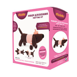 Набор для вязания Miadolla AMG-0119 Романтичная такса