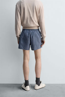 LIMITED EDITION CHECK POPLIN BOXERS - Zara фото 3