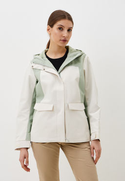 Куртка OUTDOOR A-RAIN RESISTANT Белый/Зеленый