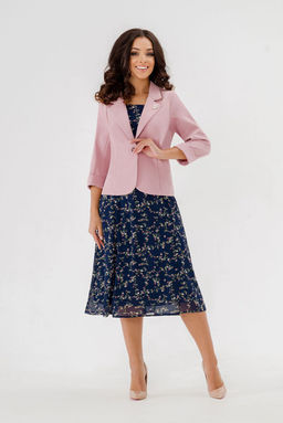 Платье с жакетом Бретани (50-56) - Serenada фото 2