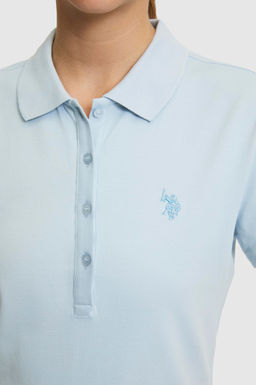 Kad_n A__k Polo Yaka Basic Ti__rt