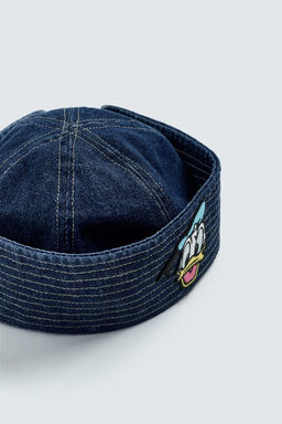 DONALD DUCK PATCH DENIM HAT HARRY LAMBERT FOR ZARA X DISNEY  фото 2
