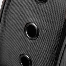 Рюкзак для переноски животных с окном для обзора, серый - Пижон фото 7