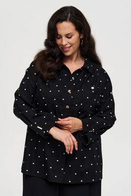 Рубашка Фачинелли черный - Intikoma фото 10