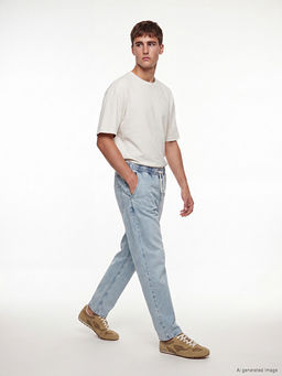 710 Loose Fit Erkek Jean Pantolon