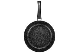 Сковорода глубокая 26 см ГАРМОНИЯ ВКУСА "Черный мрамор" ИНДУКЦИЯ, С КР. ф26, н/р, 46*27*12,5 см