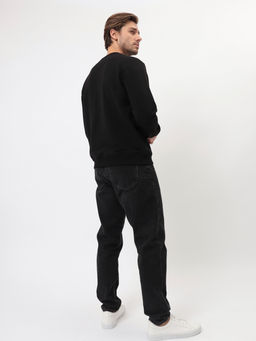 Свитшот мужской GREG G121-OZ03-31 (черный)  фото 3