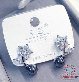 Серьги женские с жемчугом - Bruno фото 9