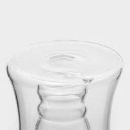 Пивной бокал Magistro «Дуо», 400 мл, 8.5×8.5×18 см, с двойными стенками, стекло, прозрачный