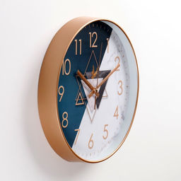 Часы настенные интерьерные «Гармония», бесшумные, плавный ход, d=30 см, от батарейки 1хАА