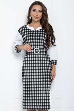Платье Брют (серое) П11062 - Lt collection фото 14