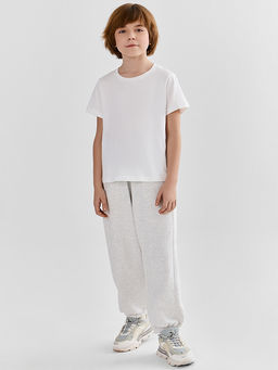 Брюки джоггеры для мальчиков серые