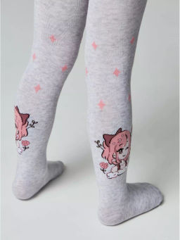 Колготки дет. TIP-TOP 4С-03СП, р.104-110 (20)** - 676 светло-серый - Conte elegant фото 13