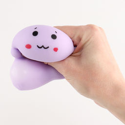 Цена за 12 шт. Антистресс игрушка «Малыш динозаврик», мялка с пастой, МИКС