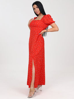 Вероника ПЛАТЬЕ ЖЕНСКОЕ (Красный) - А-дина фото 4