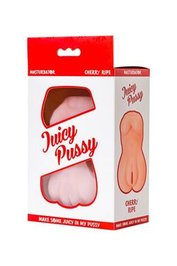 Мастурбатор реалистичный TOYFA Juicy Pussy Cherry Ripe, SoftSkin, телесный, 15см фото 9