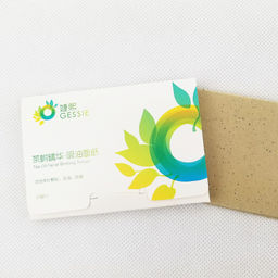 Матирующие салфетки от жирного блеска для лица (зеленый чай), упаковка - 50 шт - Gessie фото 7