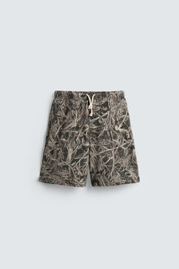 ABSTRACT PRINT BERMUDA SHORTS - Zara фото 7