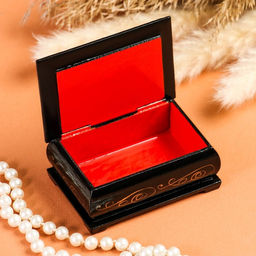 Шкатулка для украшений «Барыня», 6×9 см, лаковая миниатюра